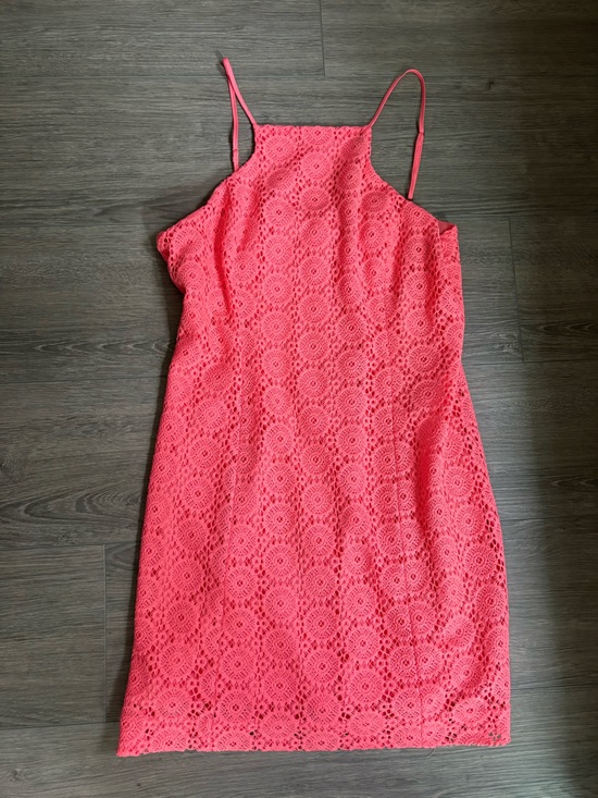 Lilly Pulitzer Dresses & Skirts - Lilly Pulitzer Coral Crochet Sundress